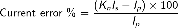 Current-Error-Equation