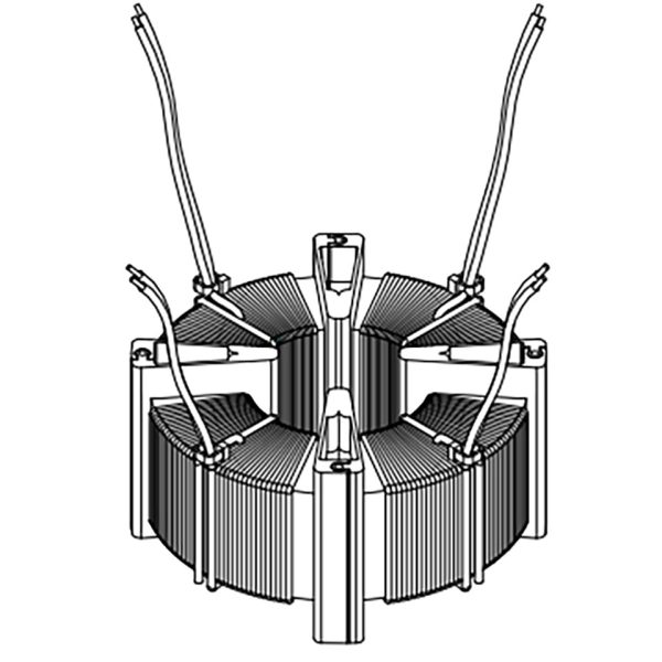 segment core cap transformer illustration